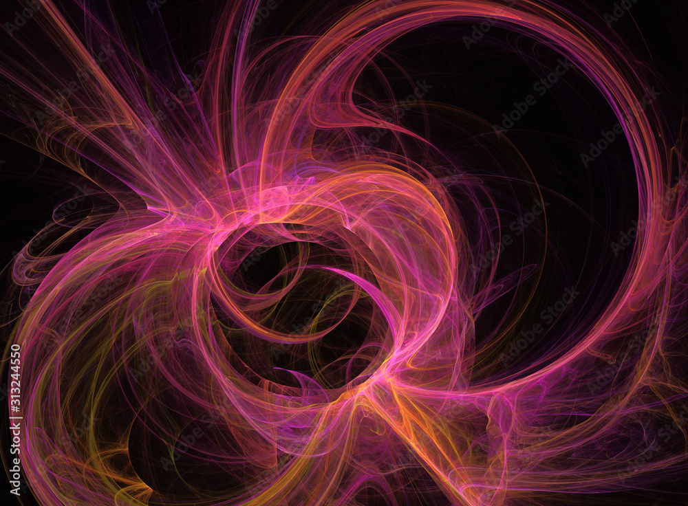 Naklejka premium abstract fractal background