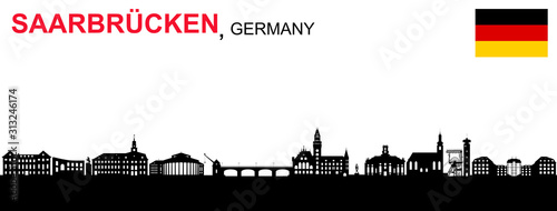 Saarbrücken Skyline