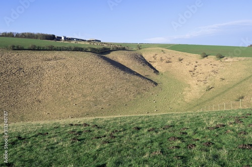 Farmland view 2, near Millington, Yorkshire Wolds photo