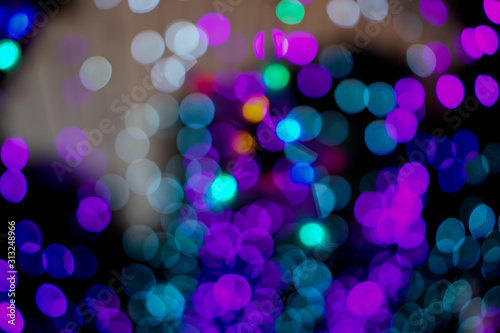 abstract background with lights