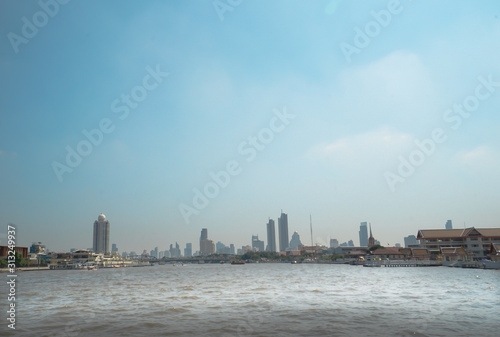 Cityscape of building near Chaopraya river