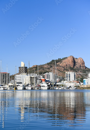 A general view of the marina in Townsville, Queensland, Australia.