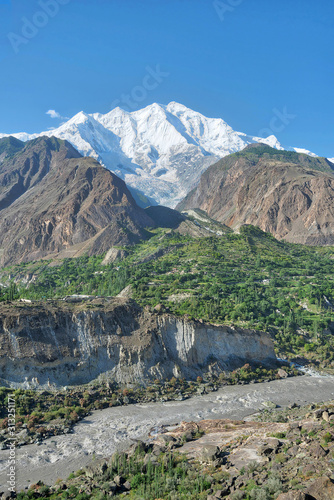 Ragaposhi from the Karakoram Highway, Pakistan, taken in August 2019