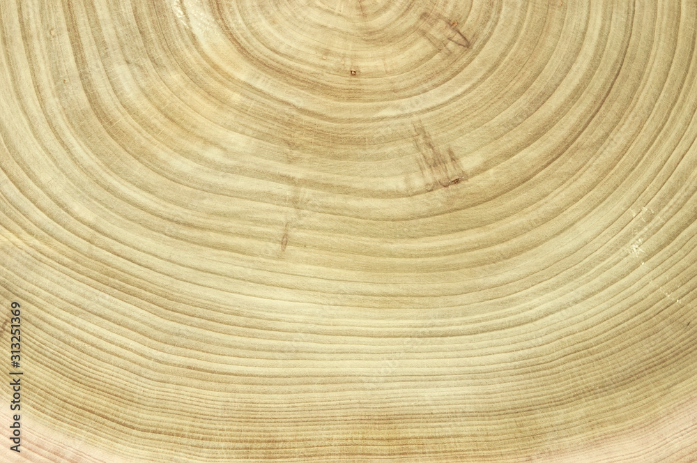 wooden background half bent horizontal lines of old wood