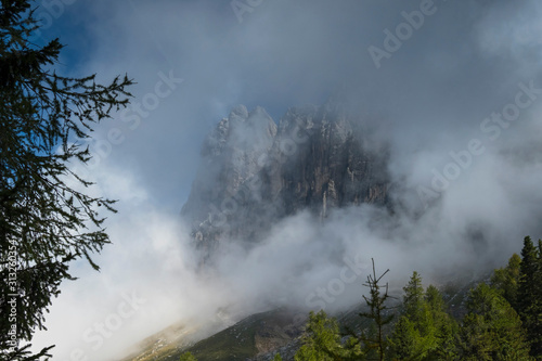 Alto Adige Alps sunny cloudy day © Dirk