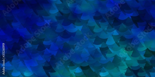 Light BLUE vector pattern in square style.