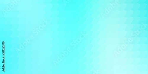 Light Blue, Green vector pattern with spheres. Abstract colorful disks on simple gradient background. Pattern for websites.