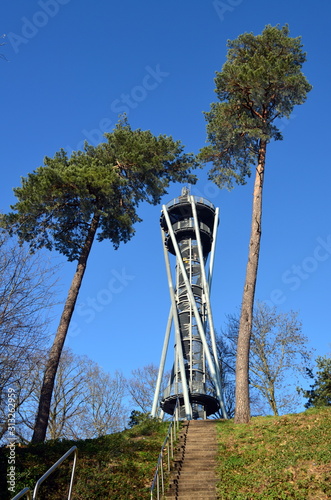 Aussichtsturm auf dem Freiburger Schlossberg photo