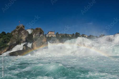 Der Rheinfall in der Schweiz