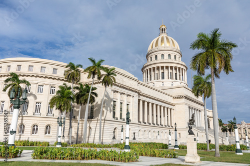 The Capitol in La Habana Vieja, Cuba, Caribe.