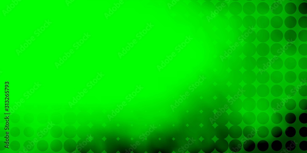Light Green vector background with bubbles. Glitter abstract illustration with colorful drops. Pattern for business ads. Light Green vector background with bubbles. Glitter abstract illustration with colorful drops. Pattern for business ads.
