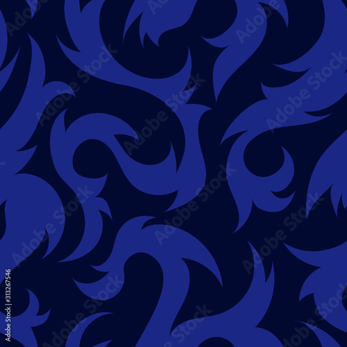 Vector illustration.Seamless blue abstract pattern background .EPS 8