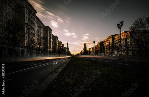 Bild auf Leinwand Frankfurter Allee