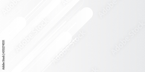 White Geometry Abstract Background for Presentation Design