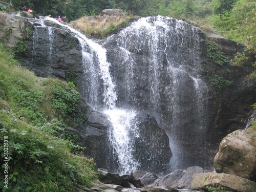 waterfall in forest