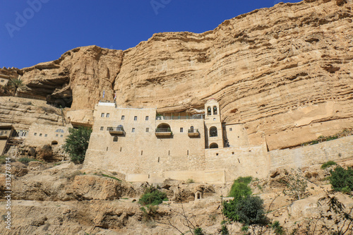 Obraz na płótnie Wadi Qallat in Jericho Palestine w salonie