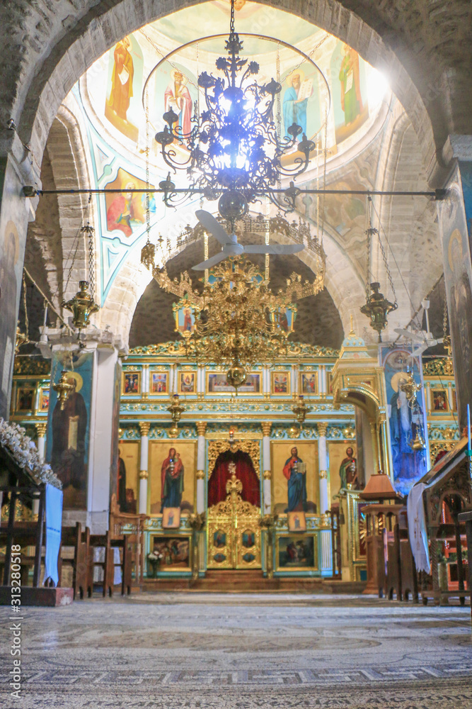 The Church of Deir Hijleh in Jericho