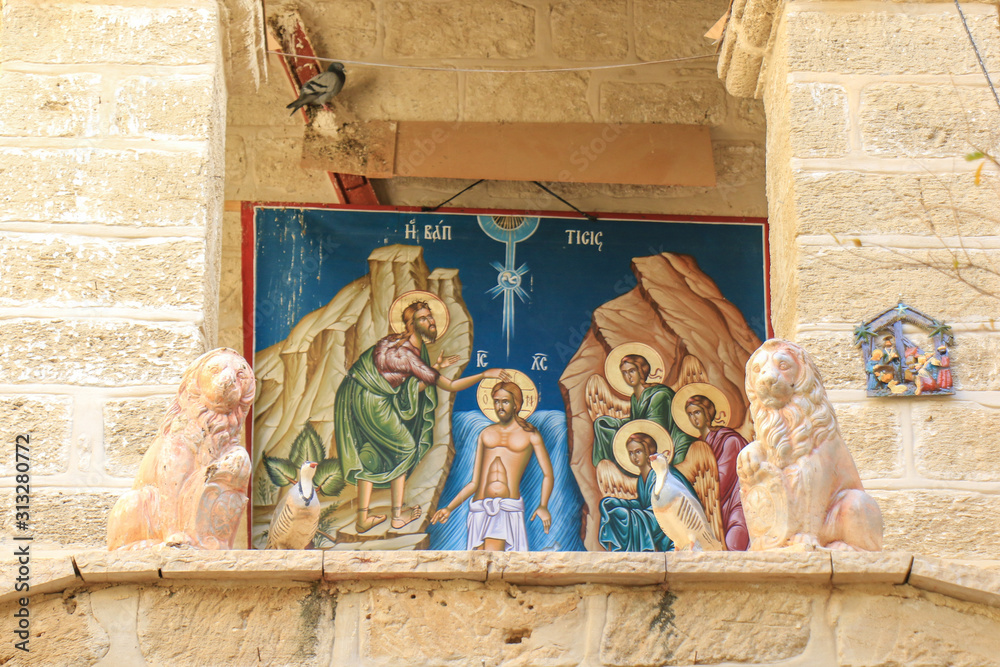 The Church of Deir Hijleh in Jericho