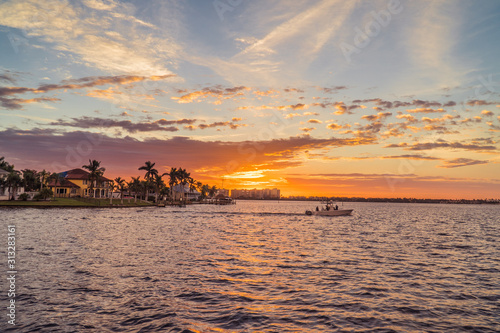 Fototapeta Naklejka Na Ścianę i Meble -  Cape Coral Florida