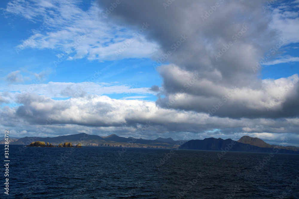 Küste von Unga Island-Aleuten