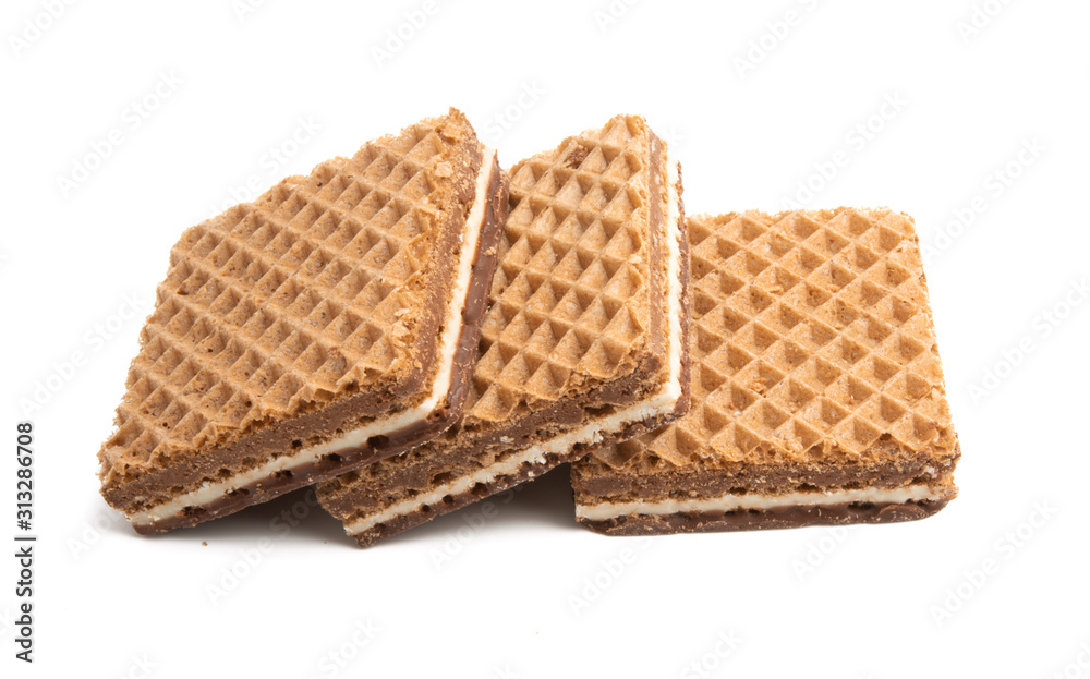 square waffles isolated square waffles isolated