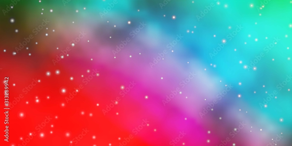 Light Green, Red vector layout with bright stars. Decorative illustration with stars on abstract template. Design for your business promotion. Light Green, Red vector layout with bright stars. Decorative illustration with stars on abstract template. Design for your business promotion.
