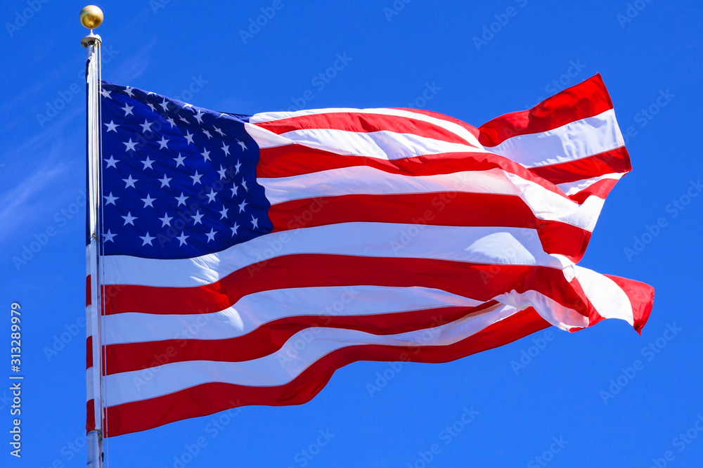 Fototapeta premium USA Flag