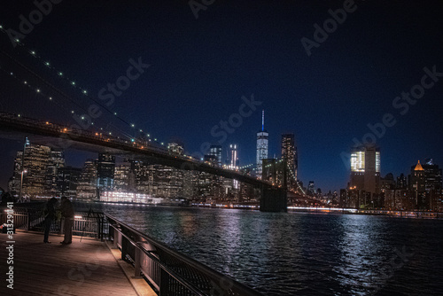 Fototapeta Naklejka Na Ścianę i Meble -  From DownTown New York City during sunset