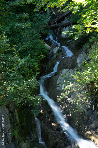 Kleiner Wasserfall im Kleinwalsertal