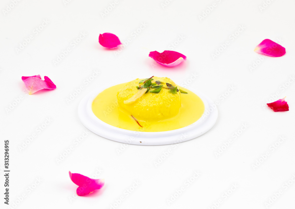 Indian Traditional Special Dessert Ras Malai Also Know as Rasmalai or ...