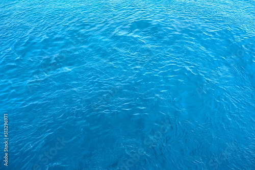 Water surface in the Caribbean Sea