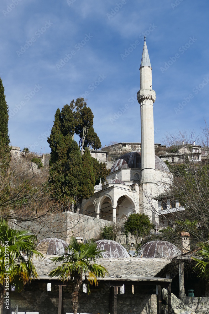Moschee von Pocitelj, Bosnien