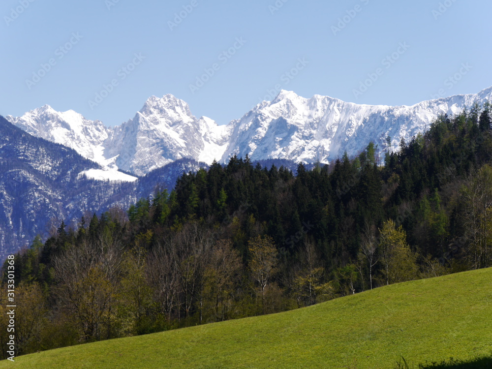 Wilde Kaiser im Winter, Alpen im Winter