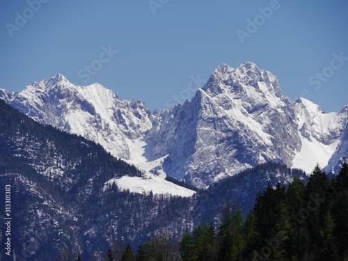 Wilde Kaiser im Winter, Alpen im Winter