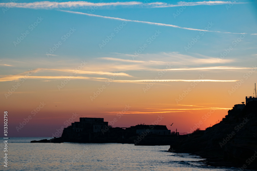 Napoli, tramonto a Marechiaro