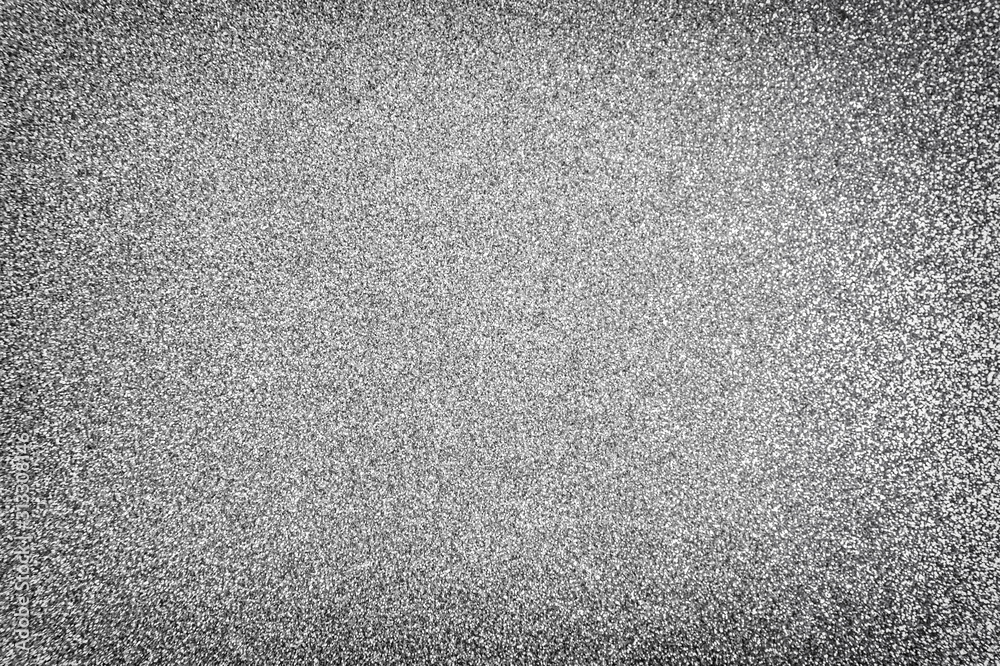 Obraz premium beautiful silver glitter background and bokeh. texture