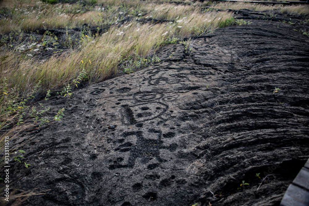 Petroglyphs Crater Rim Drive