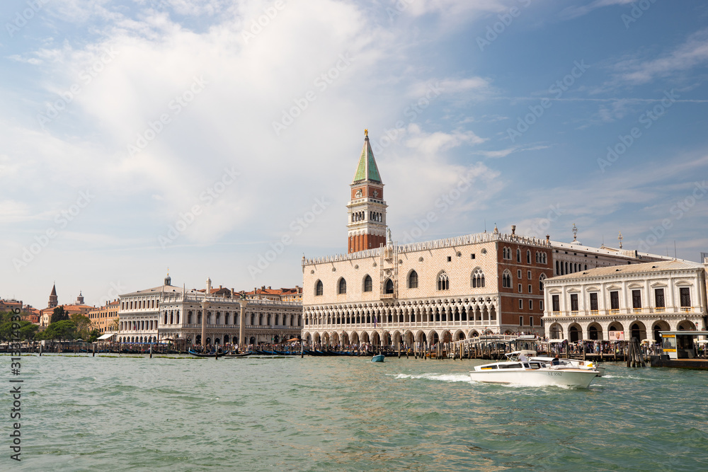 Venice Palazzo Ducale from Italys Grand canal