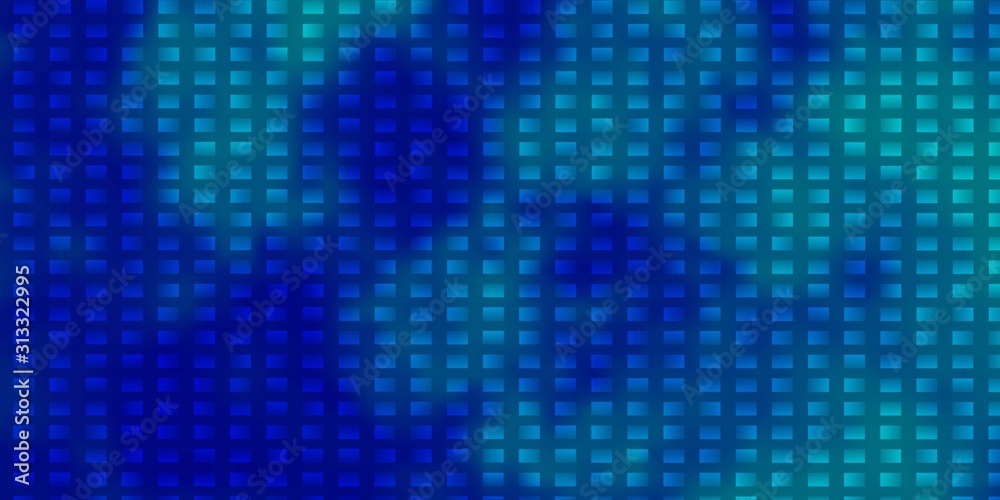 Light BLUE vector pattern in square style.