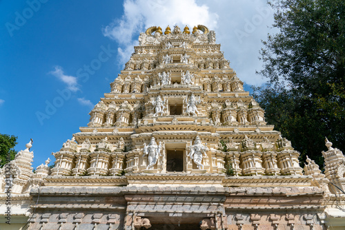 Close Up View of the Sri Swetha Varahaswami Temple Next to the Mysore Palace