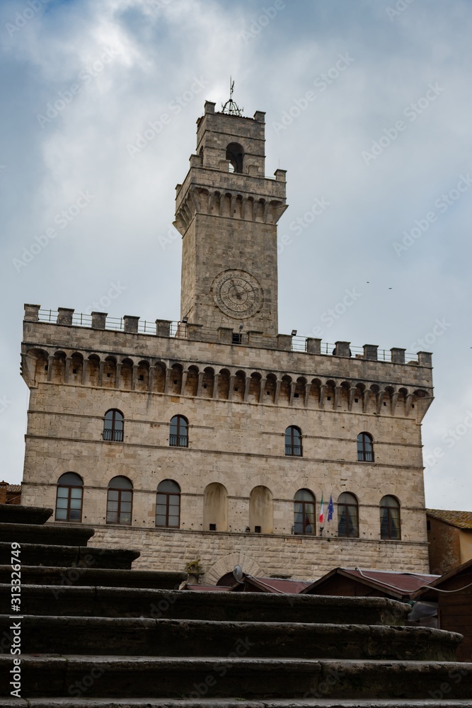 Palazzo comunale - Montepulciano - Siena - Toscana - Italia