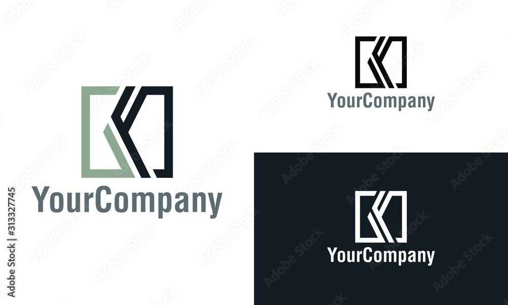 Creative letter G K and construction logo icon design template elements. Vector logo template for company. Creative letter G K and construction logo icon design template elements. Vector logo template for company.