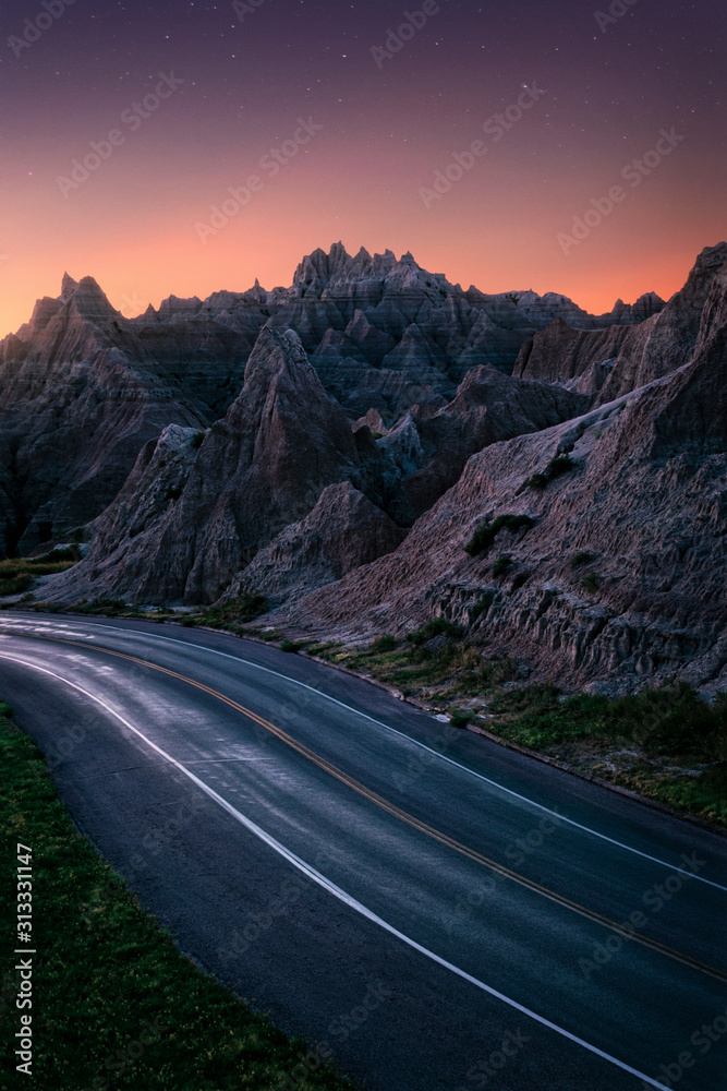 road in the mountains