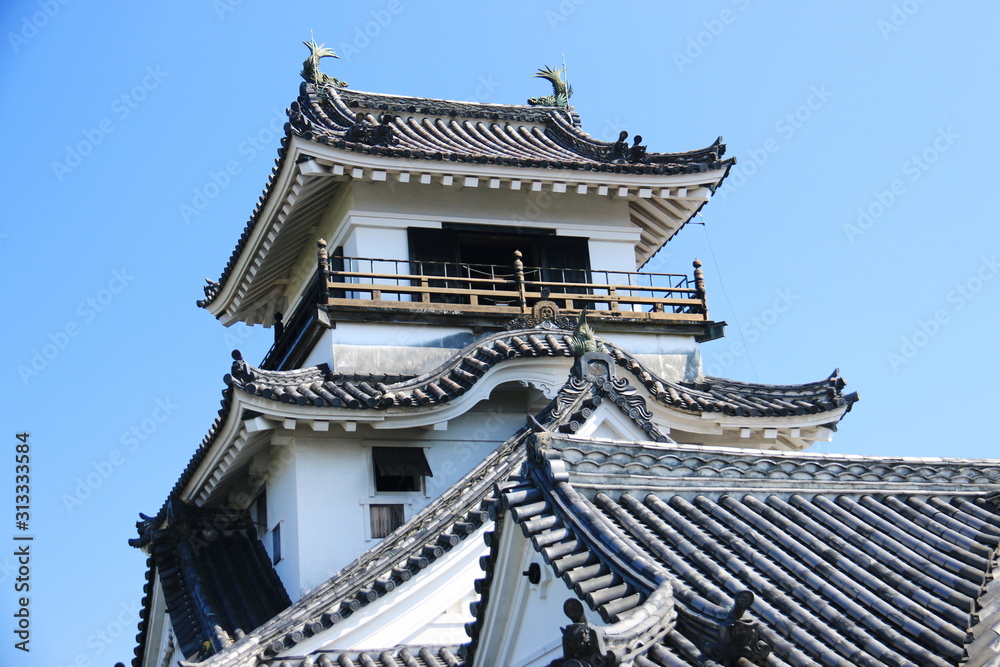 日本の城　高知城