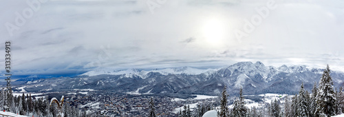 Tatra mountains in winter 