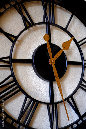 Clock on Wall Time Reflection