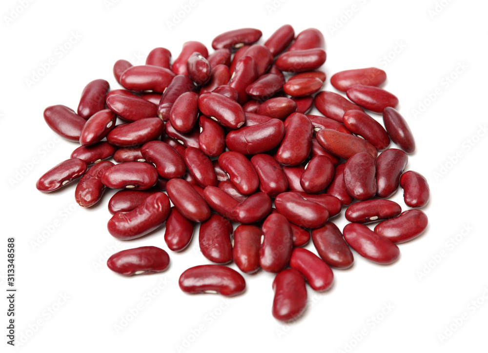 Red Beans stock photo,kidney bean on white background. Red Beans stock photo,kidney bean on white background.