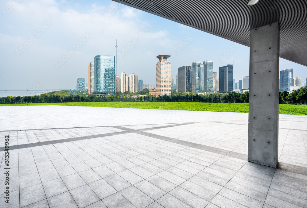 Fototapeta premium city skyline