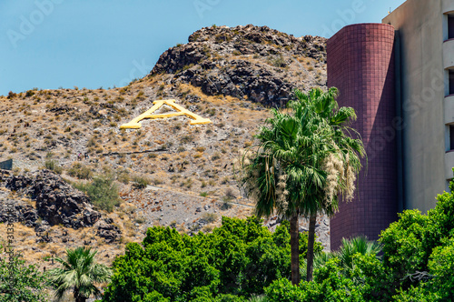 Andesite Butte mountain at Arizona State University photo