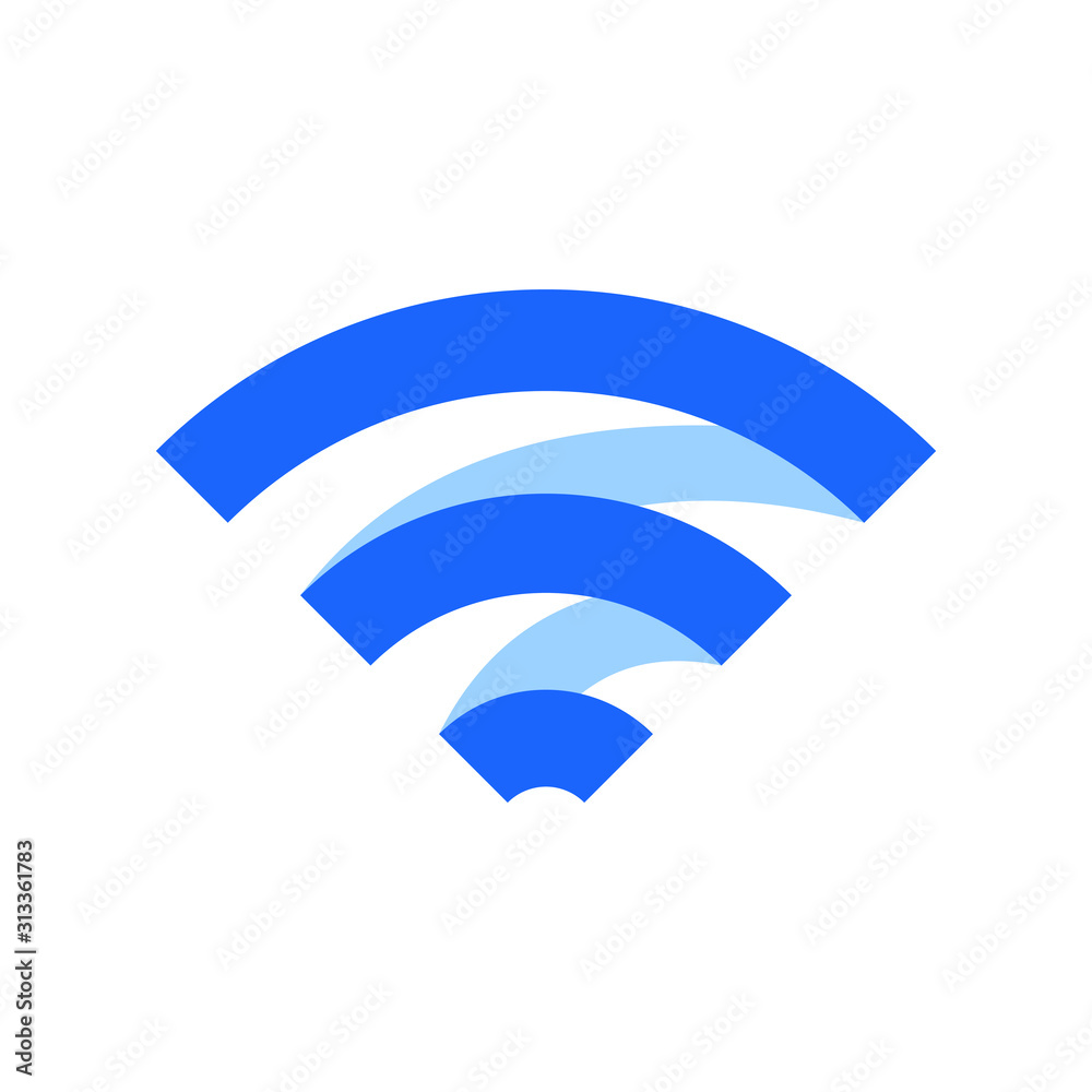 blue wifi icon blue wifi icon